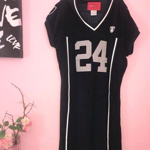 Old school raiders jersey dress Charles Woodson